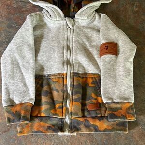 7 For All Mankind Camouflage hoodie 18 months